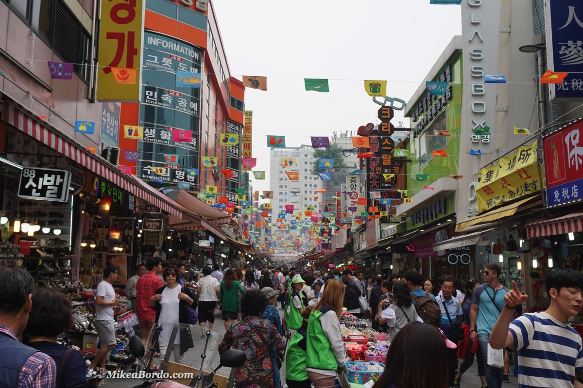 Mercado de Namdaneum Seul