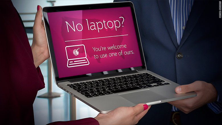 Laptop Ban Qatar Airways