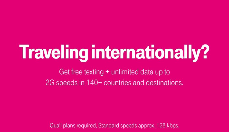 T-Mobile Simple Choice International Plan for Frequent Travelers
