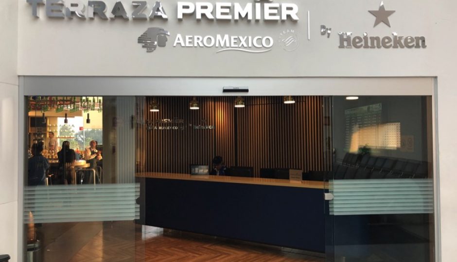 Terraza Premier Heineken Aeromexico Ciudad de Mexico Priority Pass Mexico City Lounge VIP