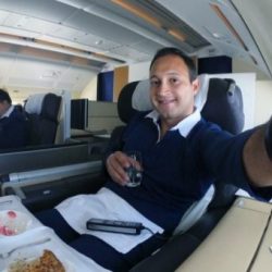 Lufthansa First Class Frankfurt – Delhi