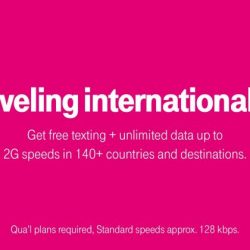 T-Mobile Simple Choice International Plan for Frequent Travelers
